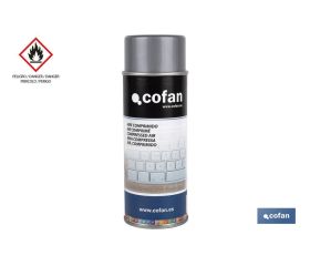Aire comprimido en spray 400 ml | Limpieza en seco | Si el envase se invierte, el aire que expulsa sale congelado