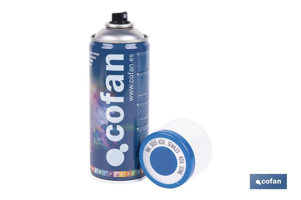 PINTURA ACRIL. 400ML - 5005 AZUL SEÑALES