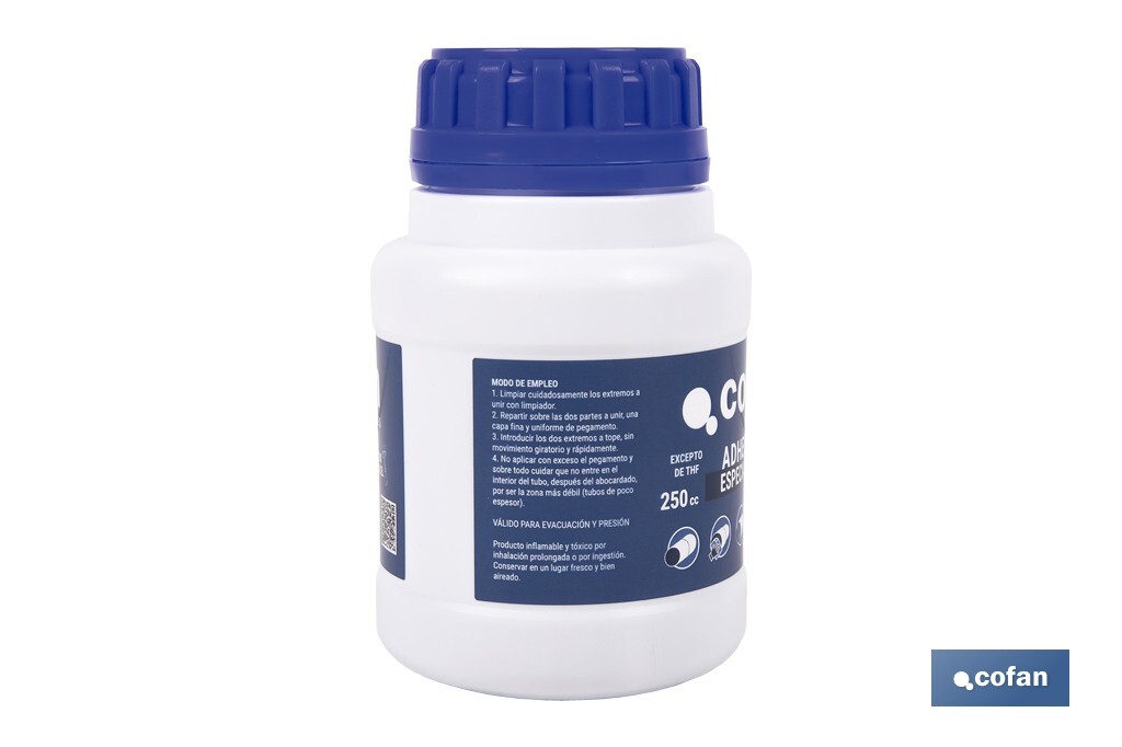 ADHESIVO PARA PVC 250 ML AGUA POTABLE