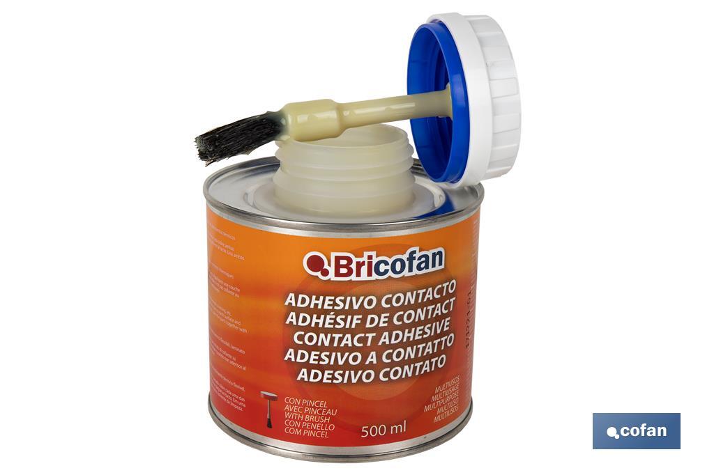 BOTE ADHESIVO CONTACTO CON PINCEL 500 ML