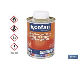 Adhesivo de Contacto Bricofan 500 ml | Pegamento universal multiusos