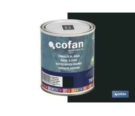 ESMALTE AL AGUA (750 ML) VERDE VALLE BRILLO