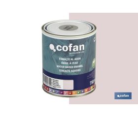 ESMALTE AL AGUA (750 ML) GRIS PERLA BRILLO