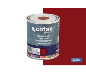 ESMALTE AL AGUA (750 ML) ROJO VIVO BRILLO