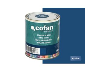 ESMALTE AL AGUA (750 ML) AZUL VICTORIA BRILLO