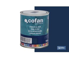 ESMALTE AL AGUA (750 ML) AZUL REAL SATINADO