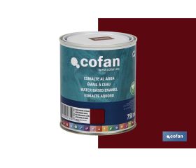 ESMALTE AL AGUA (750 ML) ROJO GRANADA SATINADO