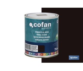 ESMALTE AL AGUA (750 ML) MARRÓN TOSCANA SATINADO