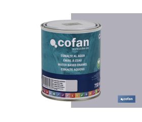 ESMALTE AL AGUA (750 ML) GRIS PERLA SATINADO