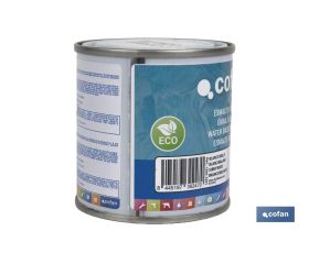ESMALTE AL AGUA (125 ML) BLANCO BRILLO