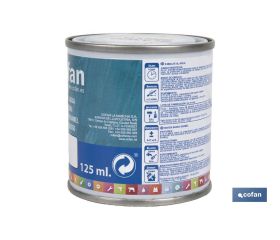 ESMALTE AL AGUA (125 ML) BLANCO BRILLO