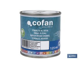 ESMALTE AL AGUA (125 ML) BLANCO SATINADO