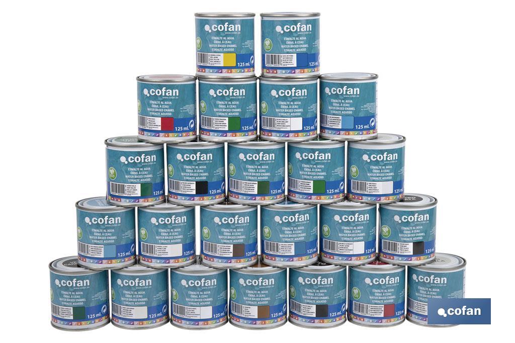 ESMALTE AL AGUA (125 ML) BLANCO MATE