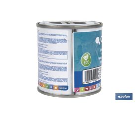 ESMALTE AL AGUA (125 ML) NEGRO MATE