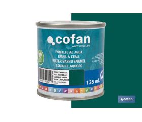 ESMALTE AL AGUA (125 ML) VERDE CARRUAJE BRILLO