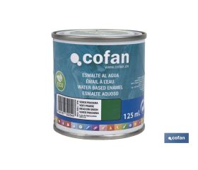 ESMALTE AL AGUA (125 ML) VERDE PRADERA BRILLO