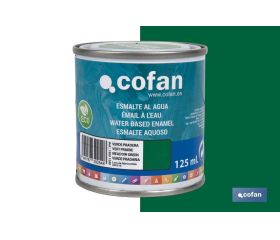 ESMALTE AL AGUA (125 ML) VERDE PRADERA BRILLO