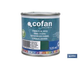 ESMALTE AL AGUA (125 ML) VERDE VALLE BRILLO