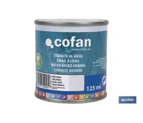 ESMALTE AL AGUA (125 ML) GRIS PERLA BRILLO