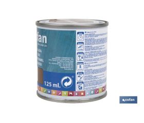 ESMALTE AL AGUA (125 ML) MARRÓN BRILLO