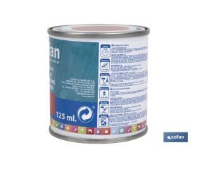 ESMALTE AL AGUA (125 ML) ROJO VIVO BRILLO