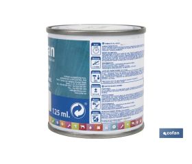 ESMALTE AL AGUA (125 ML) MARFIL CLARO BRILLO