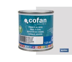 ESMALTE AL AGUA (125 ML) MARFIL CLARO BRILLO