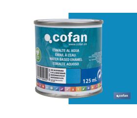 ESMALTE AL AGUA (125 ML) AZUL MEDITERRANEO BRILLO