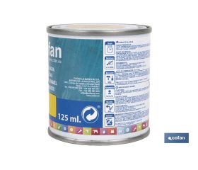 ESMALTE AL AGUA (125 ML) AMARILLO REAL BRILLO