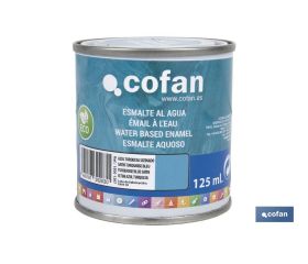 ESMALTE AL AGUA (125 ML) AZUL TURQUESA SATINADO