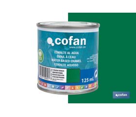 ESMALTE AL AGUA (125 ML) VERDE PRADERA SATINADO