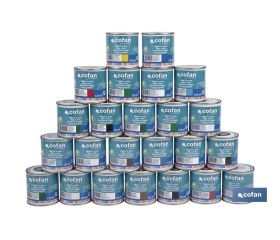 ESMALTE AL AGUA (125 ML) AZUL REAL SATINADO