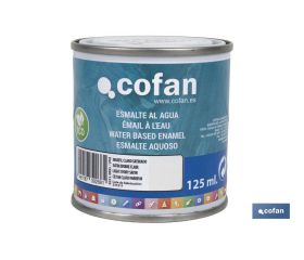 ESMALTE AL AGUA (125 ML) MARFIL CLARO SATINADO