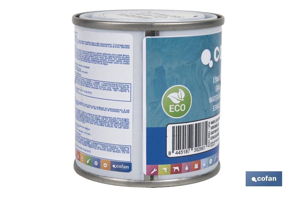 ESMALTE AL AGUA (125 ML) MARFIL CLARO SATINADO