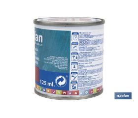 ESMALTE AL AGUA (125 ML) ROJO GRANADA SATINADO