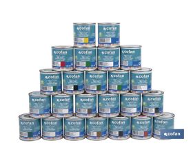 ESMALTE AL AGUA (125 ML) MARRÓN TOSCANA SATINADO