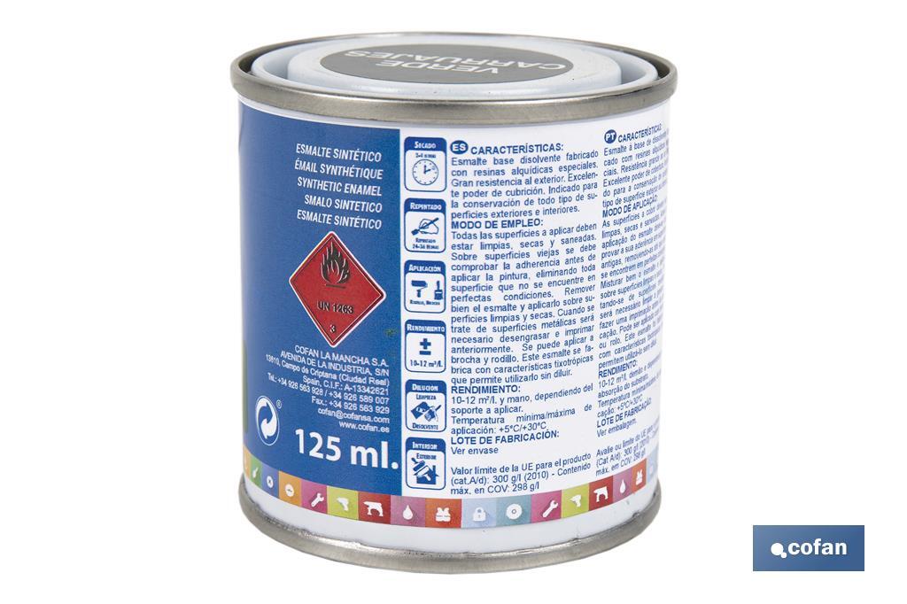 ESMALTE SINTÉTICO (125 ML) VERDE CARRUAJE