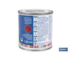 ESMALTE SINTÉTICO (125 ML) NEGRO BRILLO