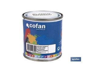 ESMALTE SINTÉTICO (125 ML) BLANCO SATINADO