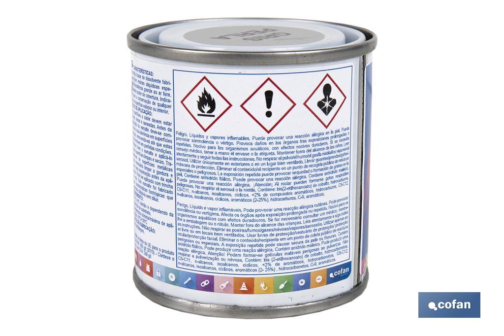 ESMALTE SINTÉTICO (125 ML) GRIS PERLA