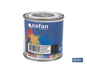 ESMALTE SINTÉTICO (125 ML) NEGRO SATINADO