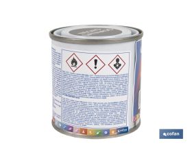 ESMALTE SINTÉTICO (125 ML) NEGRO SATINADO