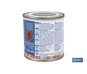 ESMALTE SINTÉTICO (125 ML) NEGRO SATINADO