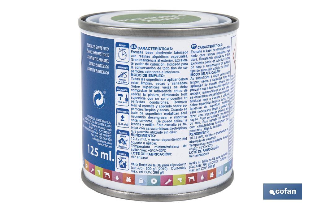 ESMALTE SINTÉTICO (125 ML) VERDE PRIMAVERA