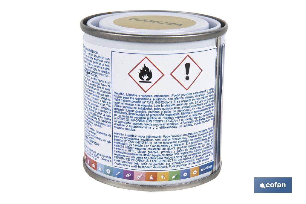 ESMALTE SINTÉTICO (125 ML) COLOR GAMUZA