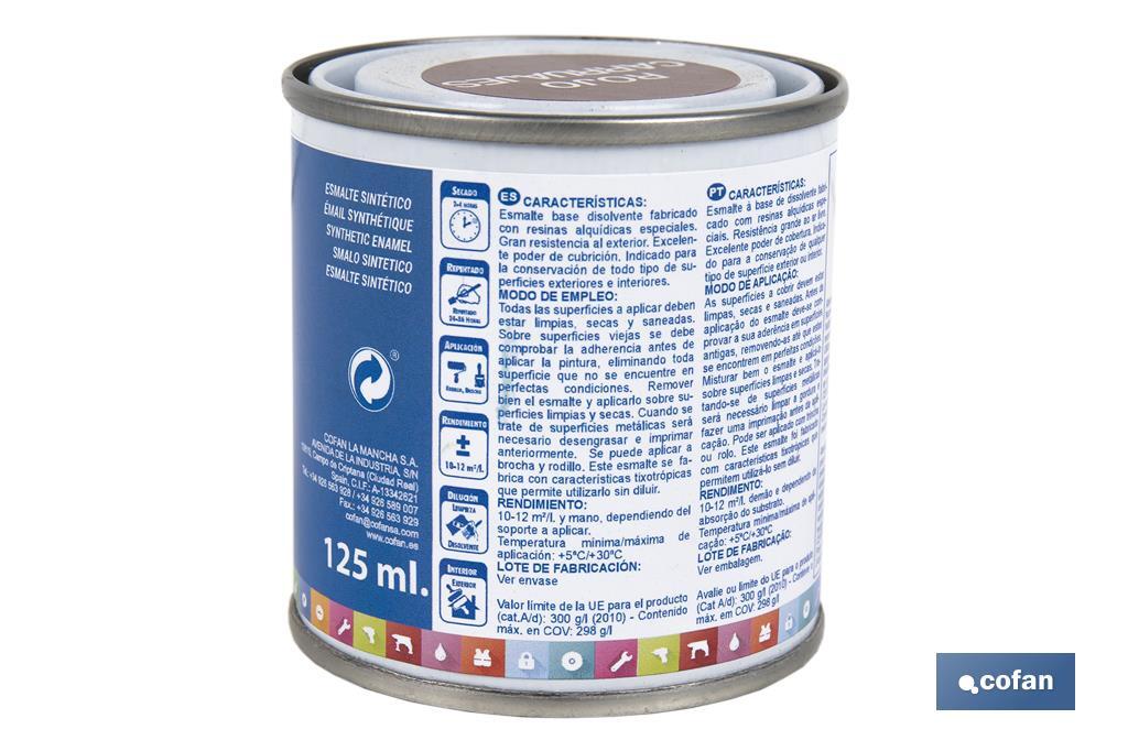 ESMALTE SINTÉTICO (125 ML) ROJO CARRUAJE