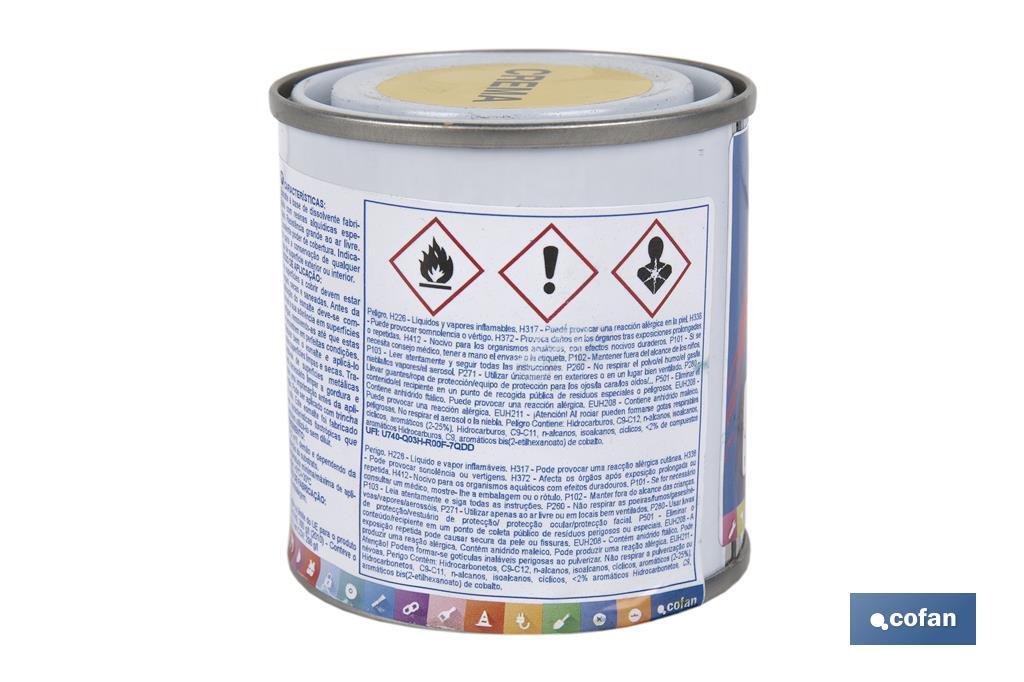 ESMALTE SINTÉTICO (125 ML) COLOR CREMA