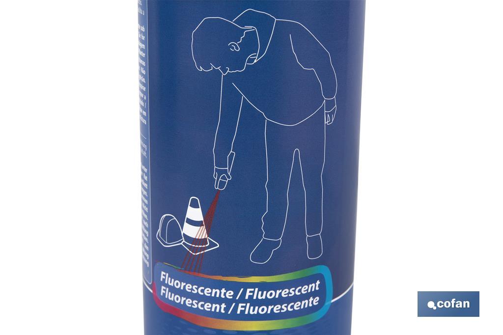 MARCAJE DE OBRA FLUORESC. AZUL 500ML
