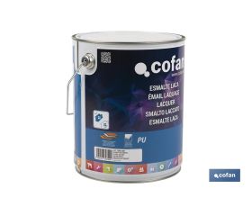 ESMALTE LACA AL AGUA BLANCO 4 L SATINADO