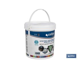 PINTURA PLASTICA ANTIBACTERIAS IONES PLATA 12 L